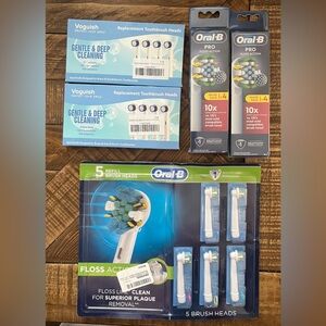 Oral B Floss Action Replacement Brush Heads x29